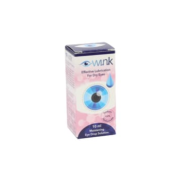 Wink Lubricating 0.4% Eye Drops - 10ml