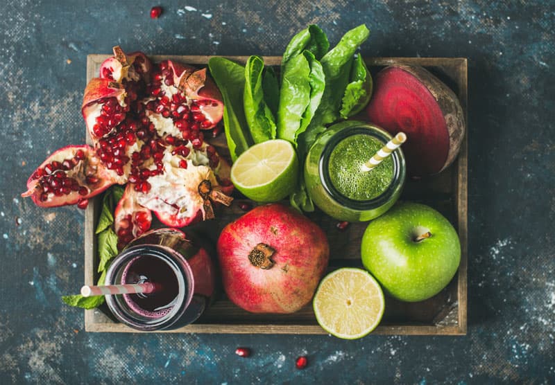 A box of fruits