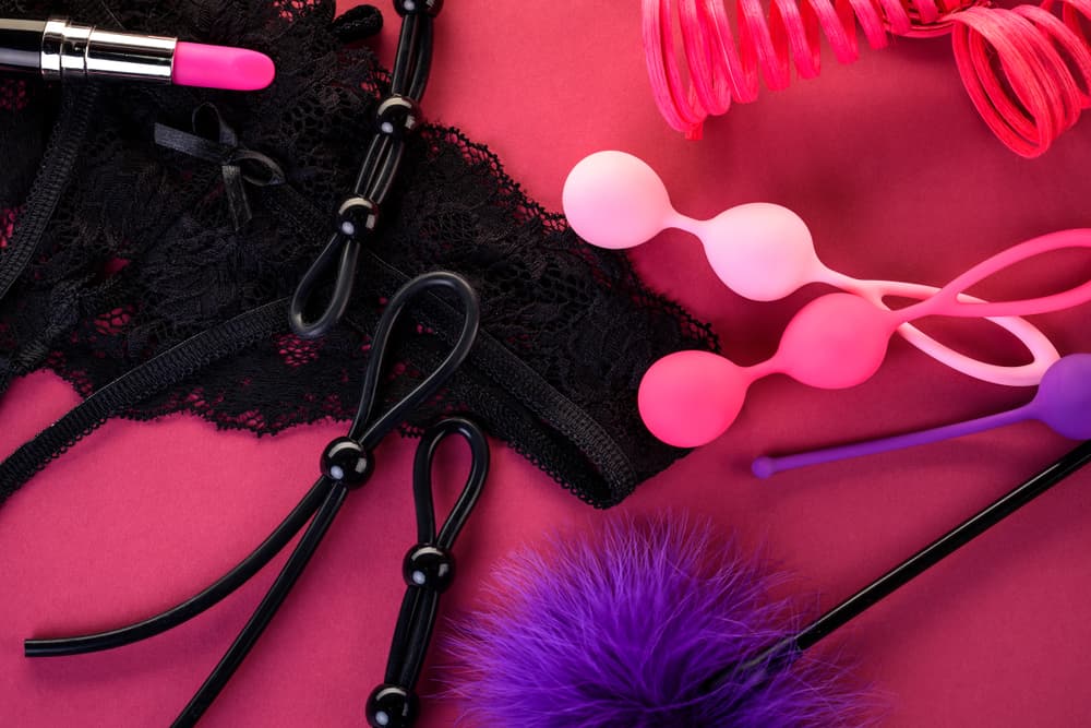 A selection of sex toys for women
