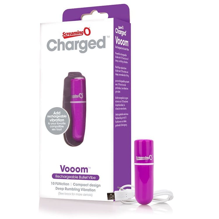 Screaming O Charged Vooom Vibe - Portable bullet vibrator