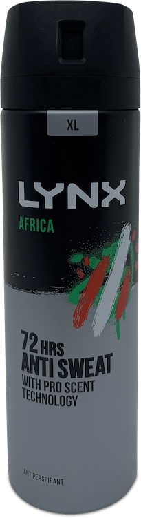 Lynx Africa Anti Sweat Antiperspirant 200ml
