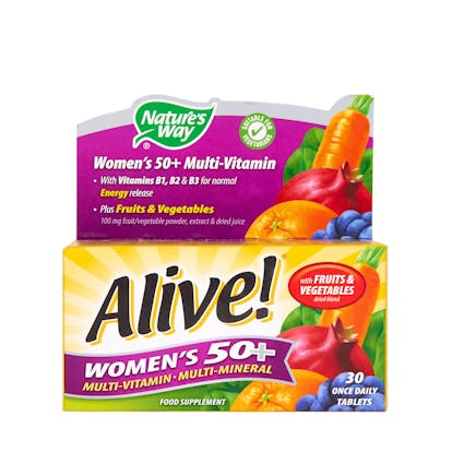 Nature's Way Alive! Women's 50+ Multi-Vitamin Tablets