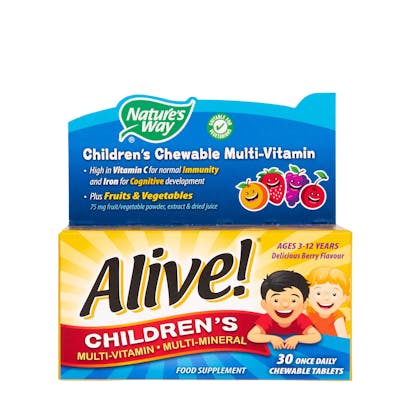 Nature's Way Alive! Children's Chewable Multi-Vitamin