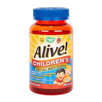 Nature's Way Alive! Children's Soft Jell Multi-Vitamin