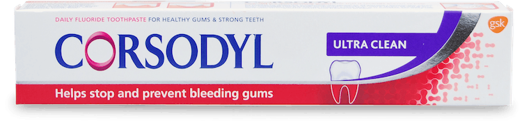 Corsodyl Gum Care Toothpaste Daily Fluoride Ultra Clean 75ml