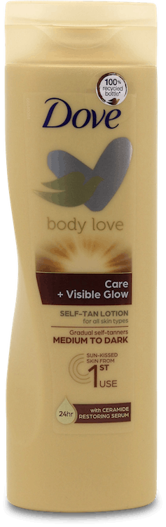Dove Visible Glow Self-Tan Medium-Dark 250ml