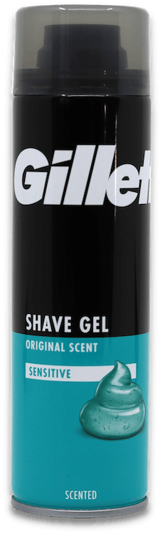 Gillette Scented Shave Gel 200ml