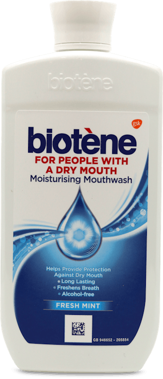 Biotene Moisturising Mouthwash Fresh Mint 500ml