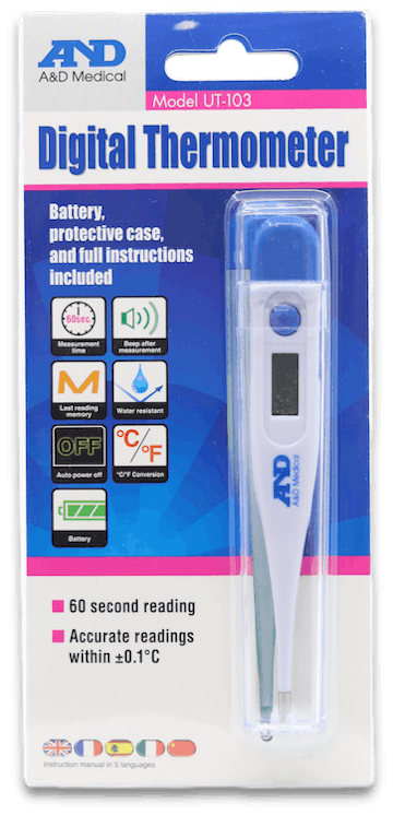 A&D Medical Digital Thermometer