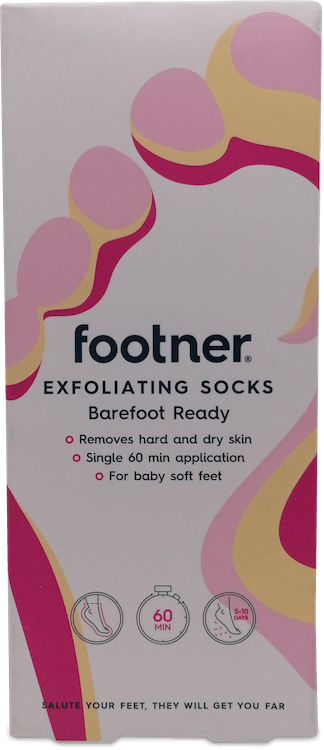 Footner Exfoliating Socks 1 Pair