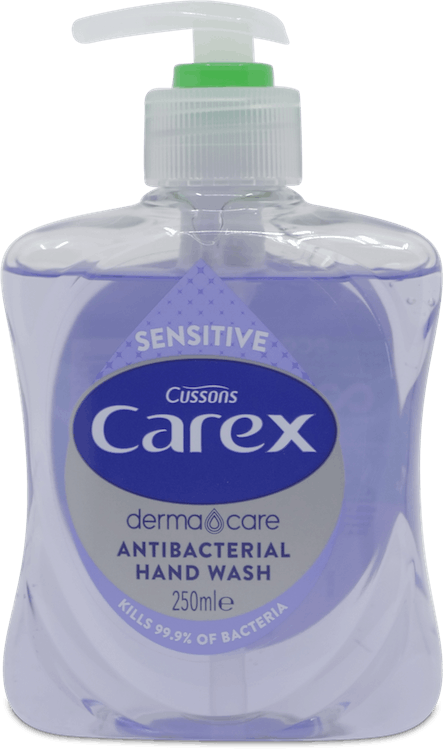 Carex Sensitive  2H Protection Antibacterial Handwash 250ml