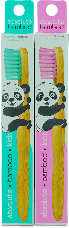 Absolute Bamboo Kids Toothbrush 1 Pack