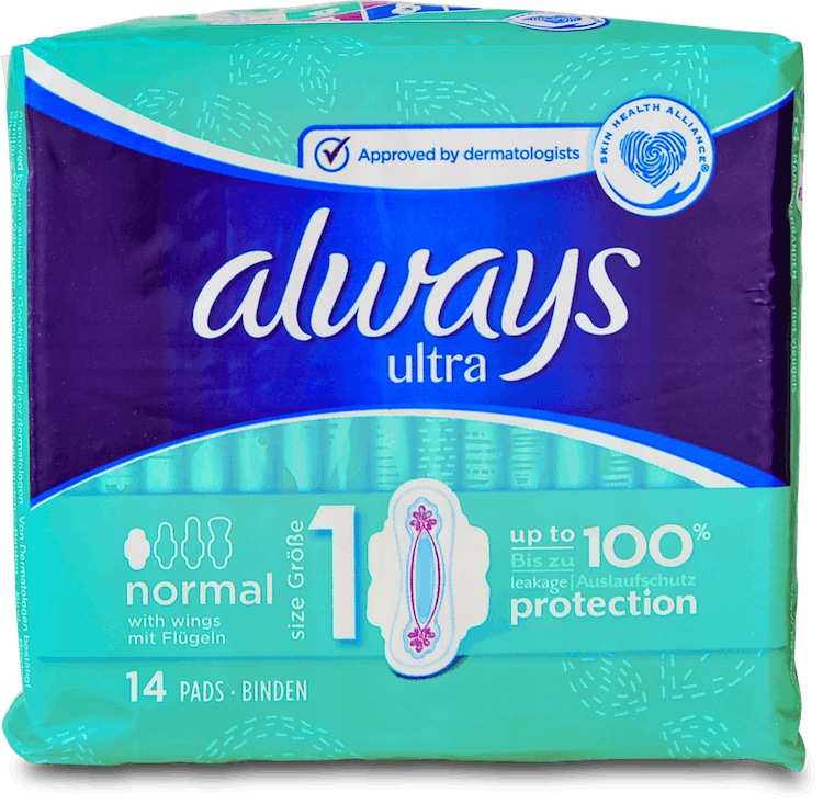 Always Ultra Normal with Wings 14 Pack