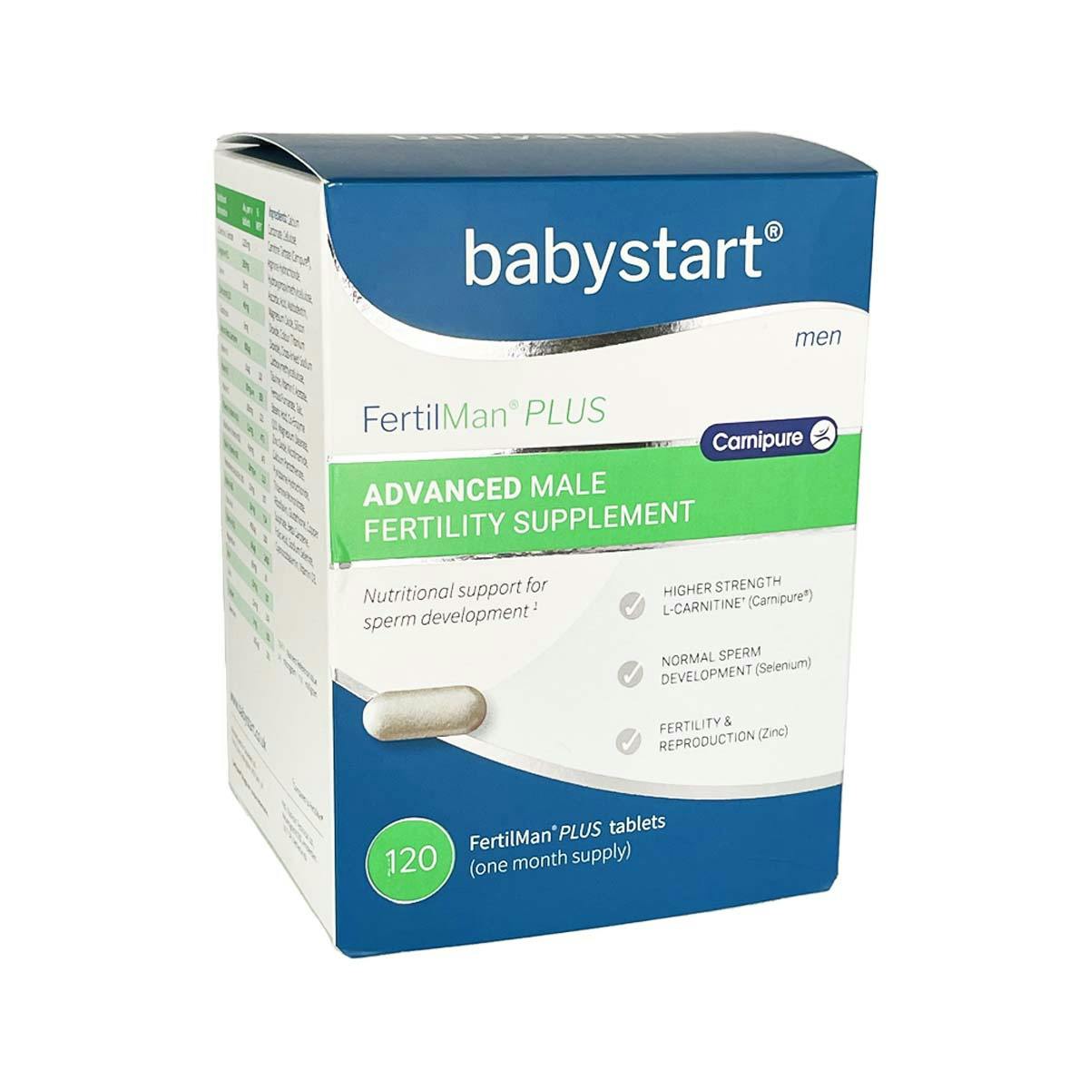 Babystart FertilMan Plus Advanced Male Fertility Supplement - 120 Tablets