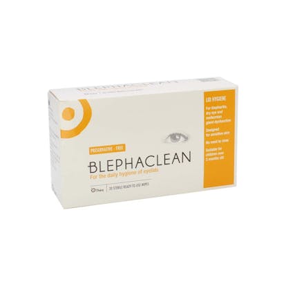 Blephaclean Preservative Free Wipes - 20 Wipes