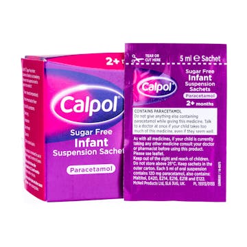 Calpol Infant Suspension Sugar Free Sachets