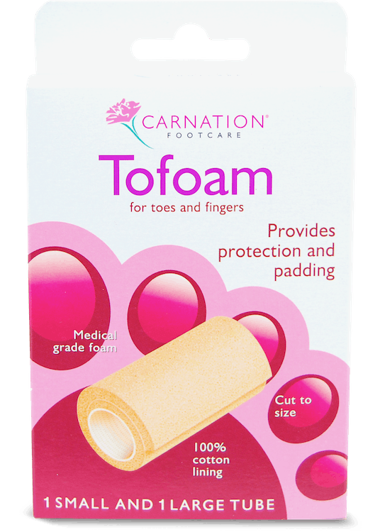 Carnation Tofoam 1 Small and 1 Large Tube