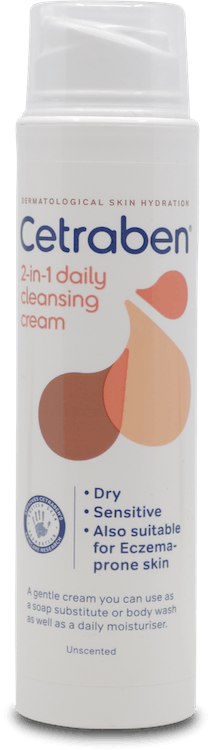 Cetraben 2-In-1 Daily Cleansing Cream 200ml
