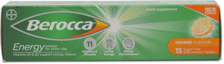 Berocca Orange Effervescent 15 Tablets