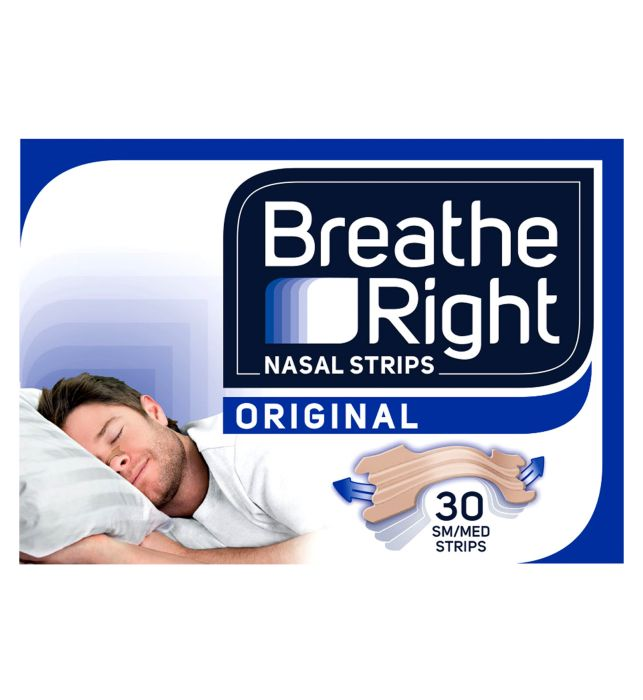 Breathe Right Nasal Strips Original - Small/Medium - 30 Strips