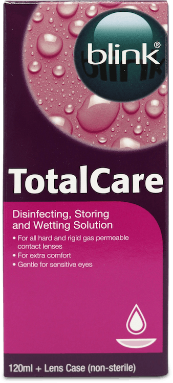 Blink Total Care Disinfecting, Storing and Wetting Solution 120ml