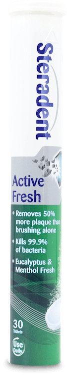 Steradent Active Fresh Daily 30 Tablets
