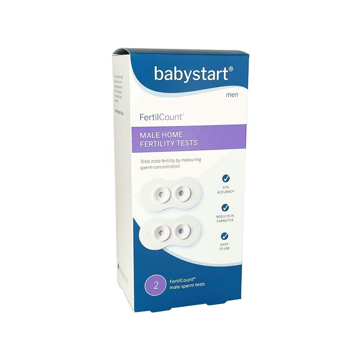 Babystart FertilCount Male Fertility Test - 2 Tests