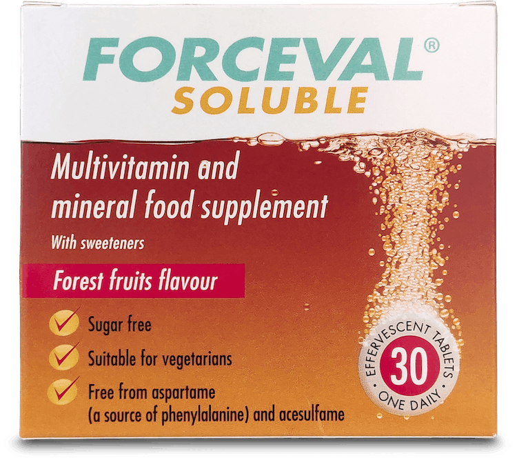 Forceval Soluble 30 Tablets
