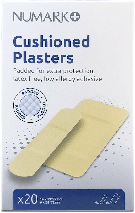 Numark Cushioned Plasters 20 Pack