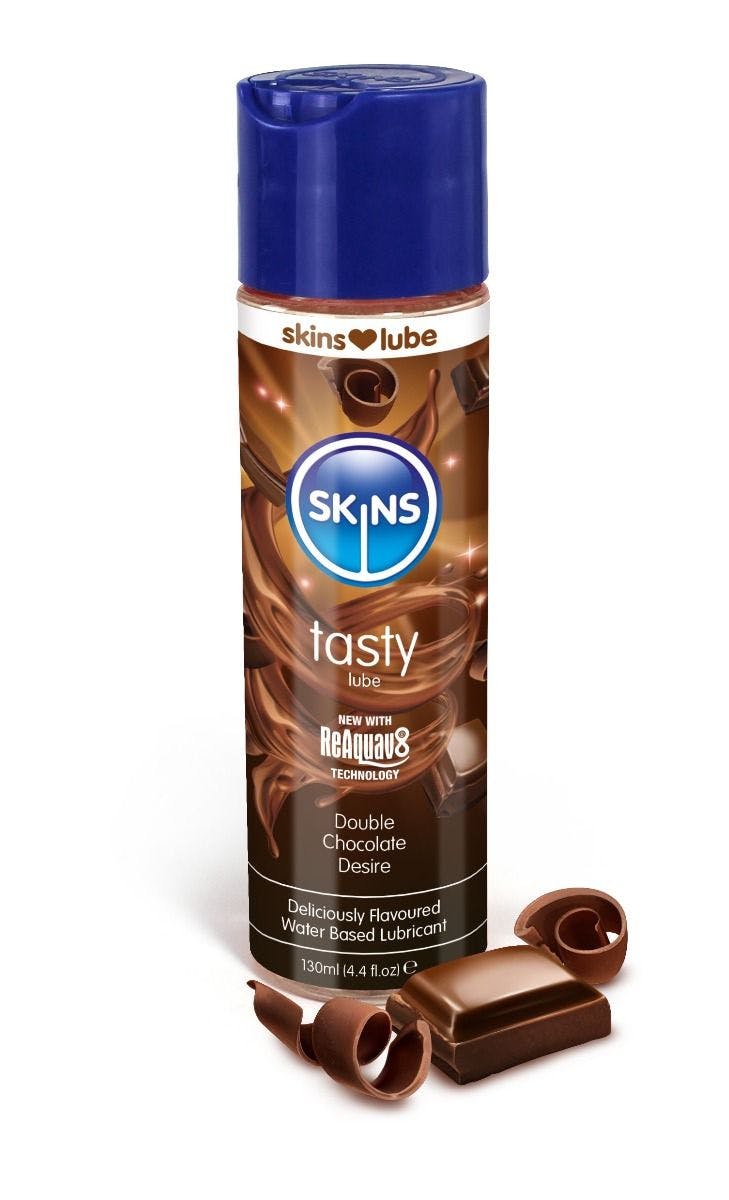 Skins Double Chocolate Water Based Lubricant - 130ml