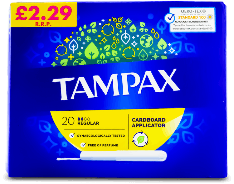 Tampax Regular Tampons 20 Pack