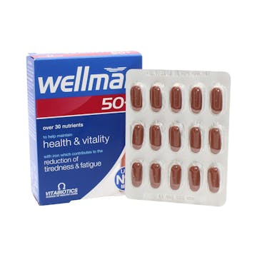 Wellman 50+ Tablets - 30 Tablets