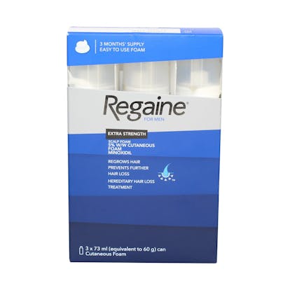 Regaine for Men Extra Strength Scalp Foam - 3 Months' Supply