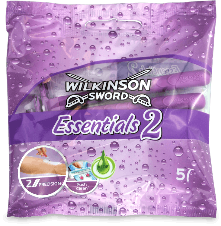 Wilkinson Sword Essentials 2 Women's Disposable Razors 5 Pack