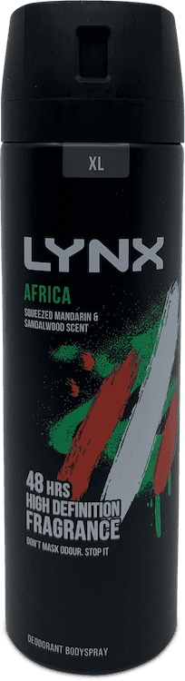 Lynx Africa Squeezed Mandarin And Sandalwood 200ml