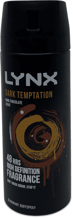 Lynx Dark Temptation Dark Chocolate Deodorant Spray 150ml