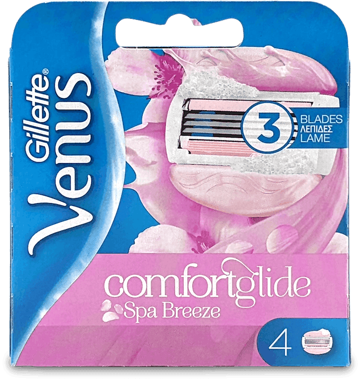 Gillette Venus Comfortglide Spa Breeze Women's Razor Blades