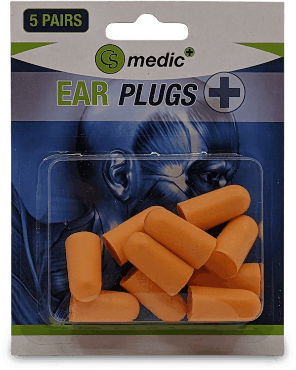 CS Medic Ear Plugs 5 Pairs