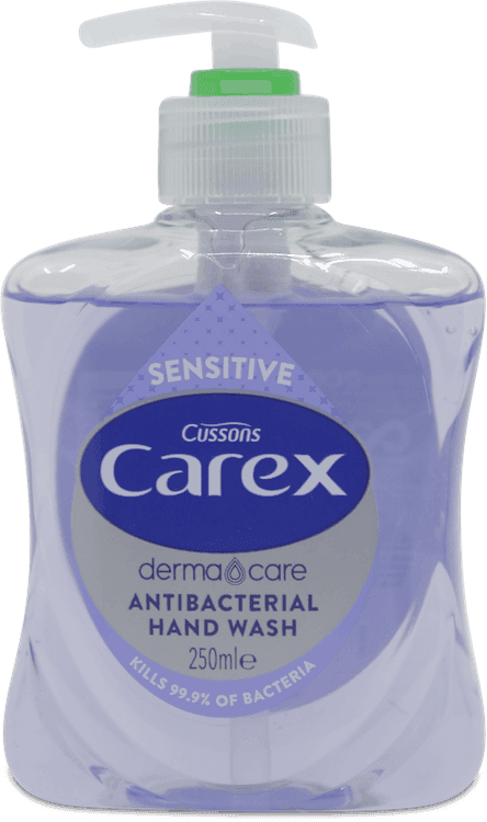 Carex Sensitive 2H Protection Antibacterial Handwash 250ml
