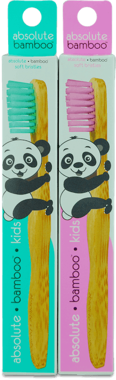 Absolute Bamboo Kids Toothbrush 1 Pack