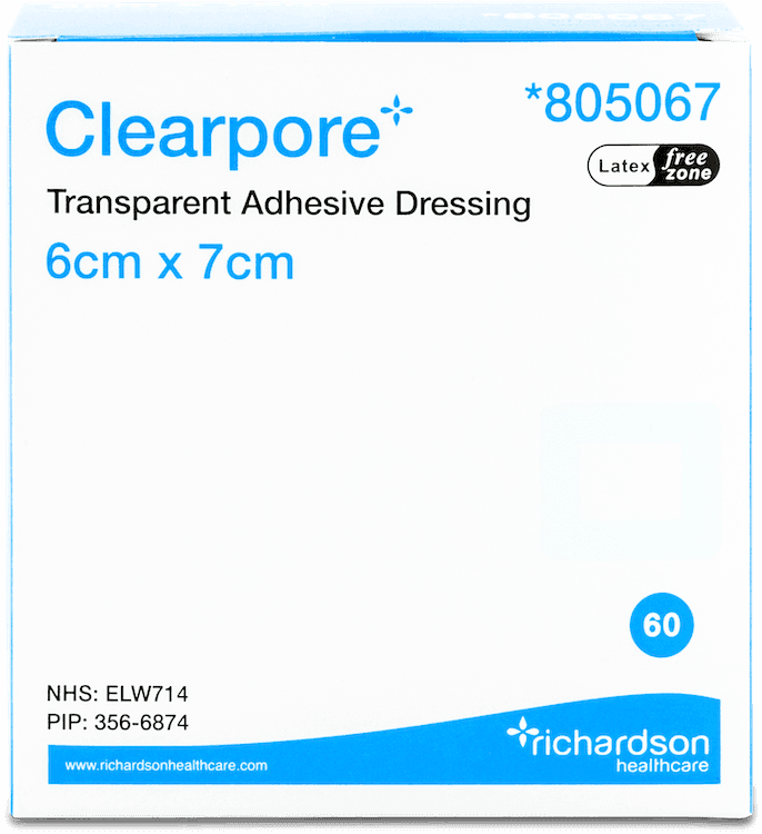 Clearpore Adhesive Dressing 60 Pack