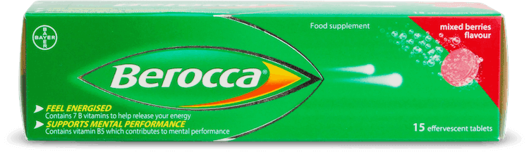Berocca Mixed Berries 15 Effervescent Tablets