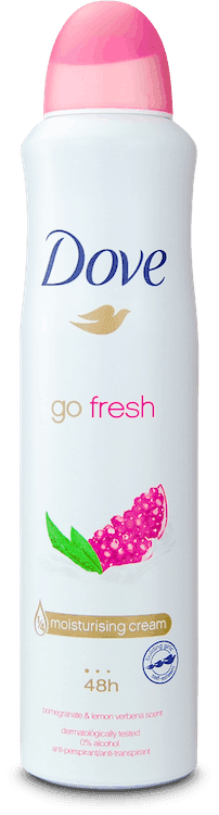 Dove Go Fresh Pomegranate Antiperspirant Deodorant Aerosol 250ml