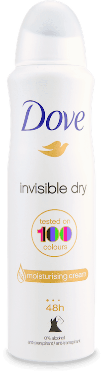 Dove Invisible Dry Aerosol Antiperspirant Deodorant 150ml