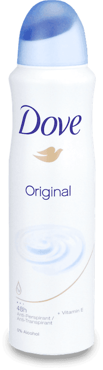 Dove Original Antiperspirant Deodorant Aerosol 150ml