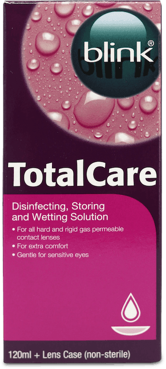 Blink Total Care Disinfecting, Storing and Wetting Solution 120ml