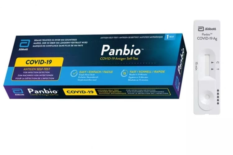 Day Two COVID-19 Test - Rapid Antigen Lateral Flow Test