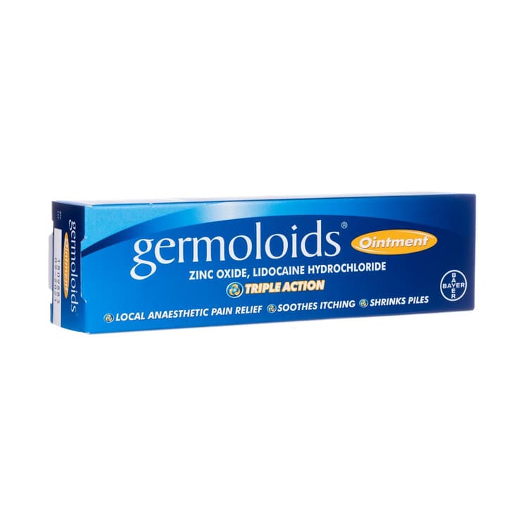 Germoloids Ointment (Zinc Oxide / Lidocaine)