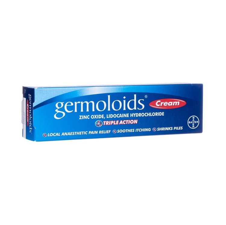 Germoloids Cream (Zinc Oxide / Lidocaine)
