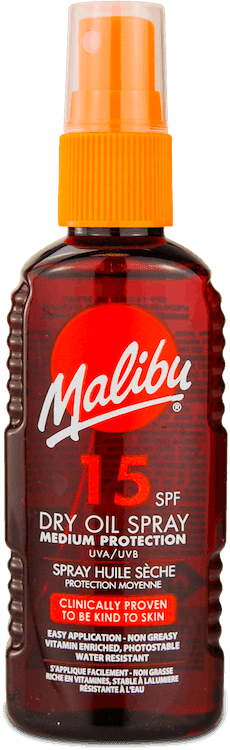 Malibu Dry Oil Spray SPF15 100ml